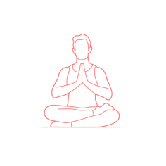 Humans Yoga Poses Fire Log Pose Outline Svg Vector, Free Vectors File
